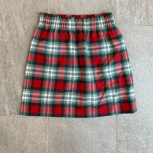 J. Crew Plaid Skirt